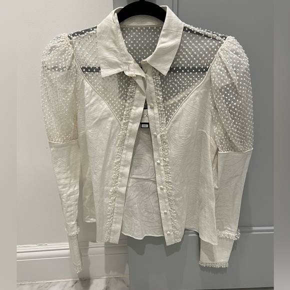 Designer Button up - Picture 1 of 6